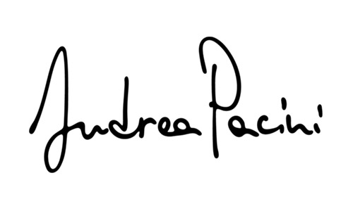 Sito web per Andrea Pacini